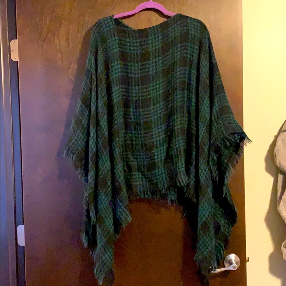 Plaid shawl